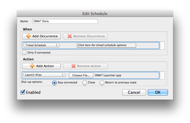 Outlook Schedule Select App
